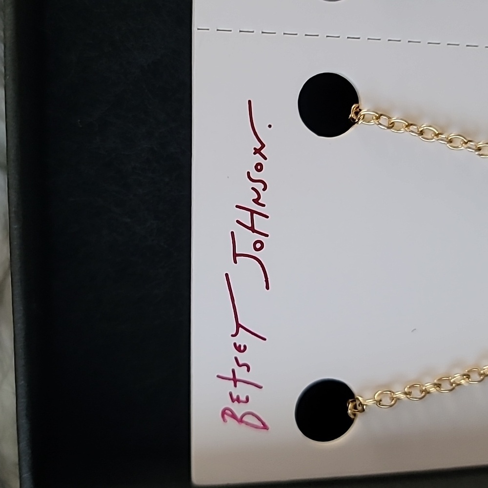 Betsey Johnson Gold and Red Lobster Best Friend Necklace Set - Picture 2 of 6